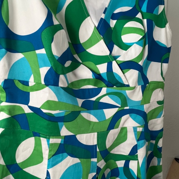 Spense Mid Length Multi Color Dress Size 10 - Picture 10 of 11